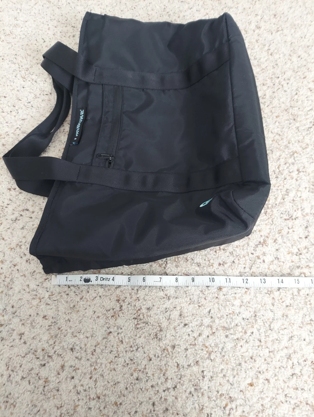 Timbuk2 Black Cargo Tote Bag Laptop Travel Commuter